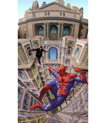 Amazing 3 dimensional illusions of Kurt Wenner