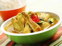 RESEP GULAI AYAM CABE HIJAU