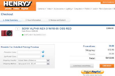 sony nex camera bargain deal