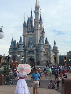 Mary Poppins Cinderella Castle Magic Kingdom