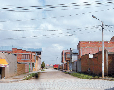 Luis Espinal Camps: zona de Distrito 3 de El Alto