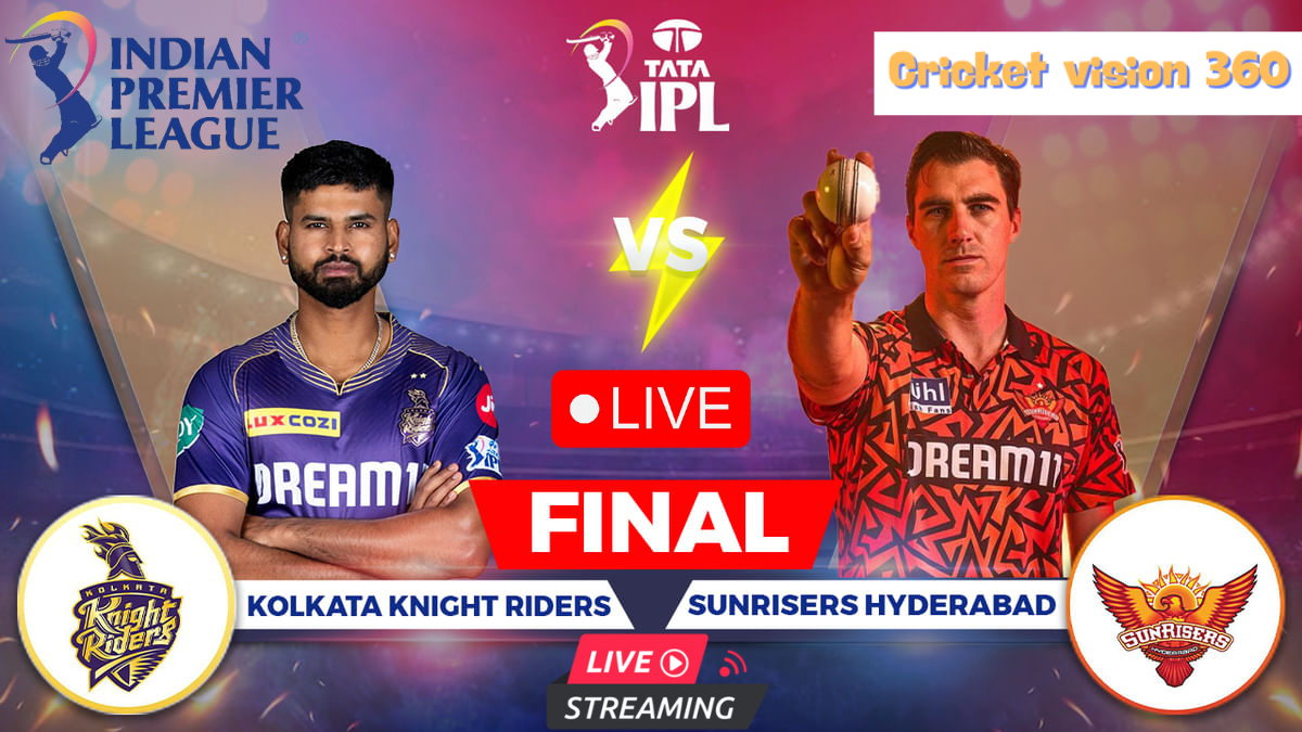 Kolkata Knight Rider vs Sunrisers Hyderabad IPL Final Match Live Today 2024