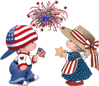 july 4 clipart