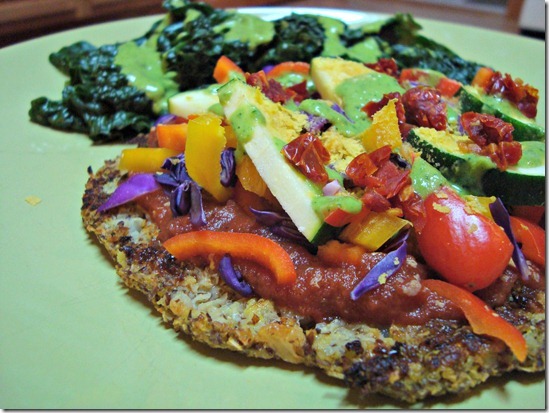 cauliflower crust pizza