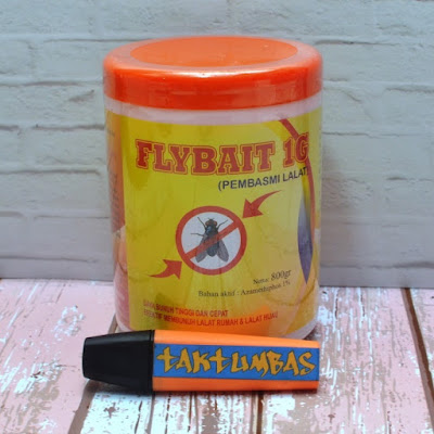 Flybait 1G 1 G insektisida azamethiphos umpan lalat ampuh aman untuk ternak dan binatang peliharaan daya bunuh tinggi harga murah