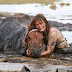 Woman and Horse Trapped in Mud