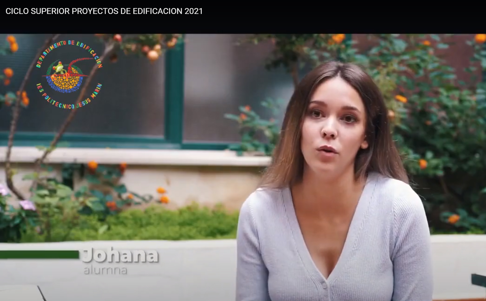 2021 VIDEO PROMOCIONAL del CFGS PROYECTOS de EDIFICACION