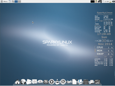 SparkyLinux توزيعة 