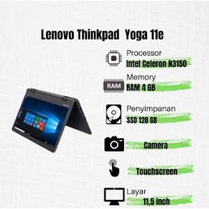 Lenovo ThinkPad Yoga 11e Celeron | SSD 128GB | RAM 4GB | 11.5 inch