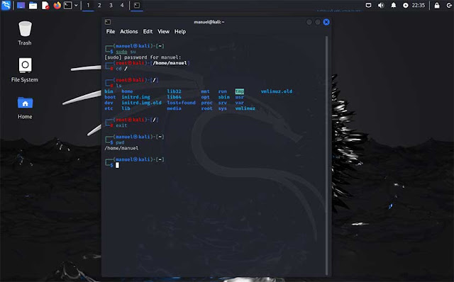 Linux Terminal Command sudo su