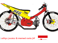 Download Gambar Drag Bike Kartun