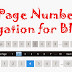 How To Add Page Number Navigation in Blogger