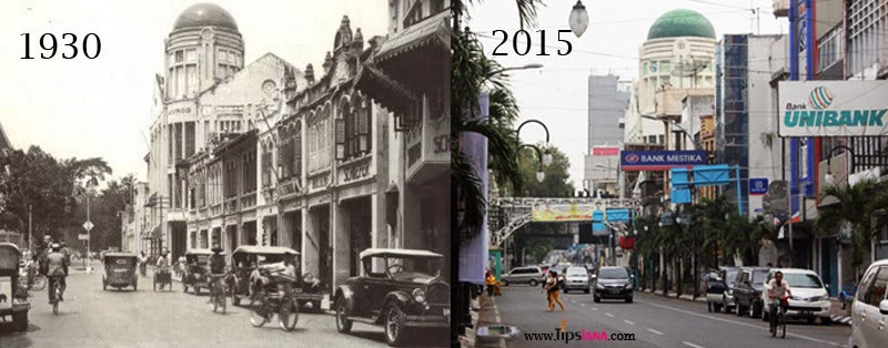 Potret Kota Medan Tempo Dulu dan Kini Tipsiana