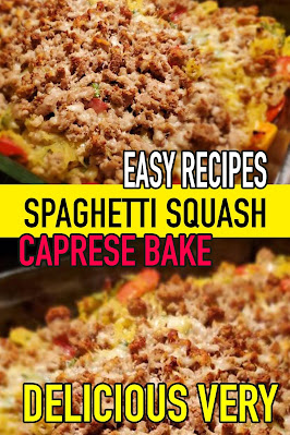 Caprese Bake Spaghetti Squash