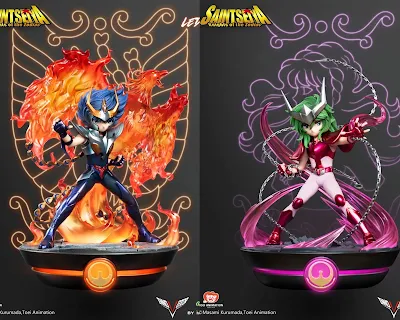 Estatueta Cosmo Wonder Shun e Ikki