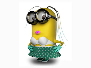 Gambar Minion Mata Dua Wanita