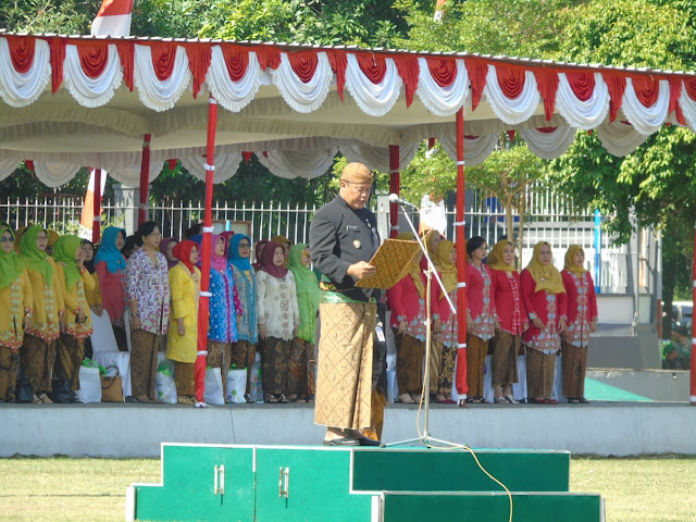 KodimKaranganyar - Upacara Hari Jadi  ke102 Kabupaten Karanganyar