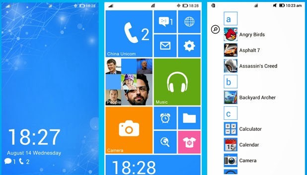 Launcher 8 (fake Window 8 Theme) app