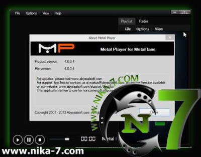 Metal Player 4.0.3.4 Full Version