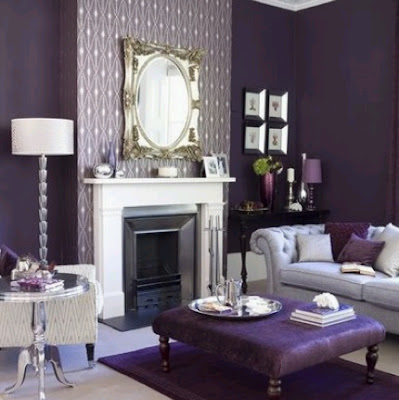 sala color morado