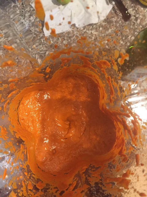 The spicy marinade I made with my Avamix blender bought on Webstaurantstore.com