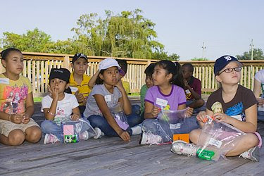 Students with cameras