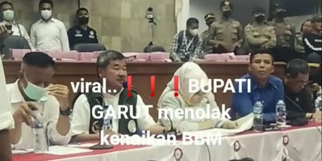 Di Hadapan Mahasiswa, Bupati Garut Tegas Tolak Adanya Kenaikan Harga BBM