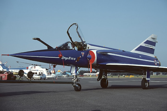 Mirage III NG at Farnborough 1984