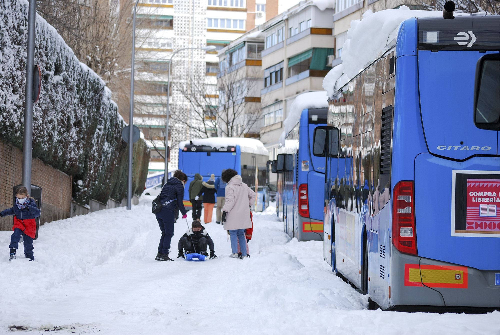 snow Madrid