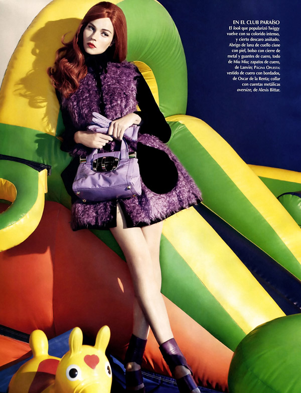 Beautiful Colourful Fashion Story in Vogue Latin America