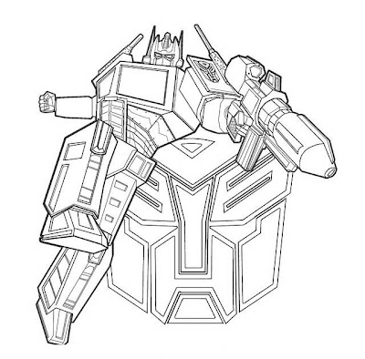 Transformers Coloring Pages