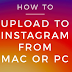 Upload Instagram Pc
