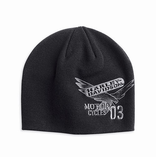 http://www.adventureharley.com/harley-davidson-eagle-knit-hat-97618-15vm