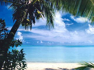 Bora-Bora Exotic Beach, French Polynesia