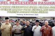 Hadiri Apel Pasukan Mapolda, Wakil Ketua DPRD Sumbar Evi Yandri; Ajak Semua Pihak Sukseskan Pilkada Serentak 2024