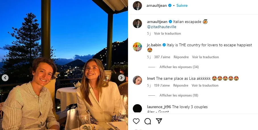 Lisa from BLACKPINK Spotted Traveling with Arnault + Idol Deletes Instagram Photo  Amidst rumors of a romantic relationship with Frédéric Arnault, the CEO of TAG Heuer, Lisa from BLACKPINK was seen with him at the airport in California.