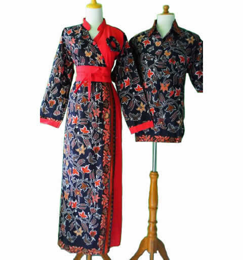 Model Gamis Batik Muslimah Modern Trend Desain Terbaru