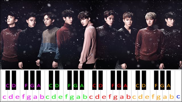 Sing For You by EXO Piano / Keyboard Easy Letter Notes for Beginners