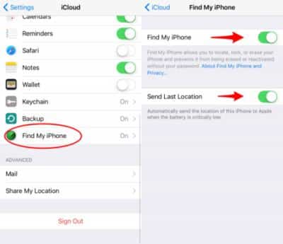 cara melacak iPhone mati dan offline