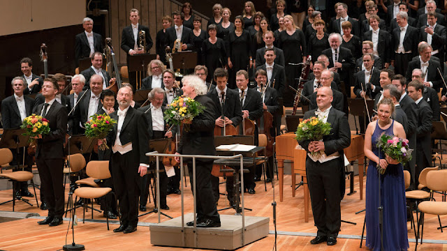 Berlin Philharmonic, Sir Simon Rattle, Elsa Dreisig, Mark Padmore, Florian Boesch (Photo Berlin Philharmonic)
