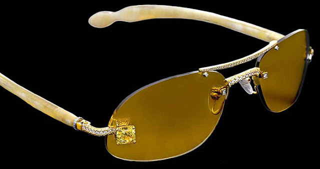 Luxuriator Canary Diamond Glasses, Most Expensive Sunglasses, Expensive Sunglasses, Sunglasses