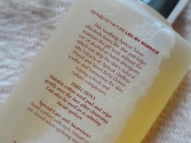 Elemis Apricot Soothing Toner Review, Photos