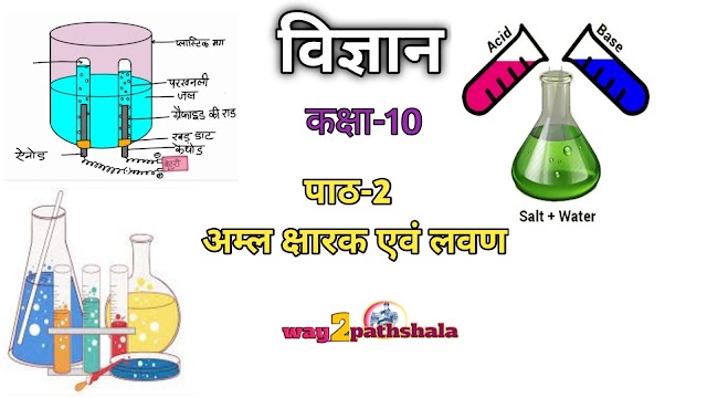 Class-10 Science Chapter 2 अम्ल क्षारक एवं लवण,Acids, Bases and Salts , way2pathshala