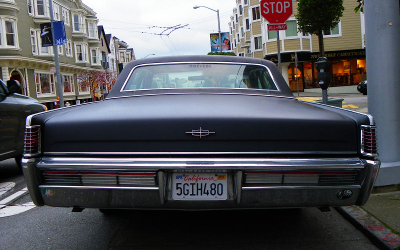San Francisco Street Sighting 1968 Lincoln Continental