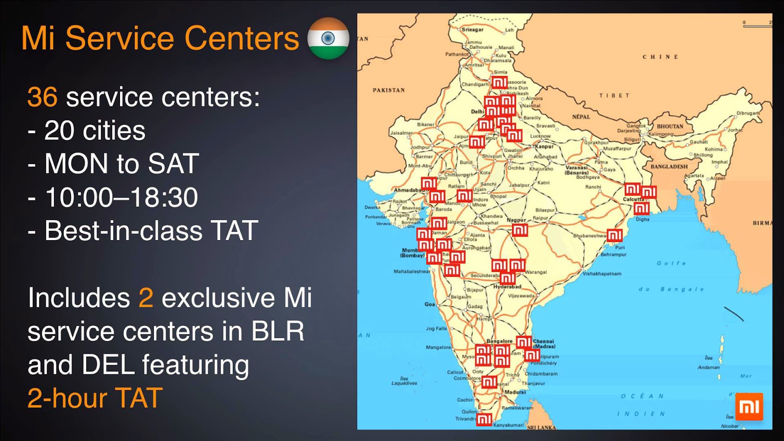 Xiaomi Service Centres in Delhi