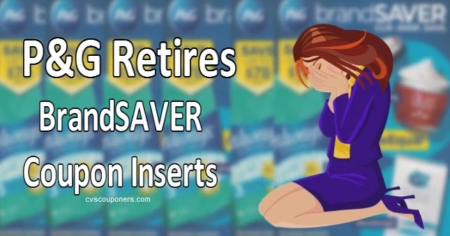 It's the End of P&G Brandsaver Insert Coupons