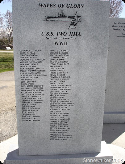 AF Cemetery WWII Veterans Memorial 4