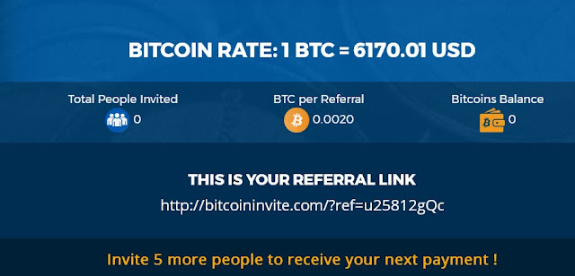 get free bitcoins by inviting friends