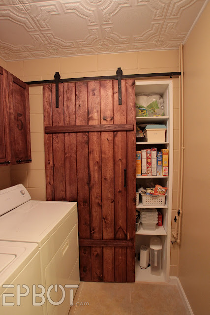 EPBOT: Make Your Own Sliding Barn Door - For Cheap!