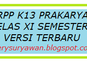 RPP k13 Prakarya dan Kewirausahaan Kelas XI Semester 2 Revisi 2019